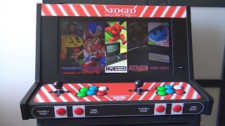Neo Geo Super Slim Awesome Custom Bartop That Plays Everything