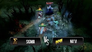 How to survive a gank by Na'Vi vs Sigma @ RaidCall EMS One Fall 2013