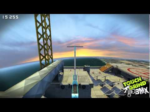 how to get every jump on skyline and the last bike on touck grind bmx - Touchgrind BMX