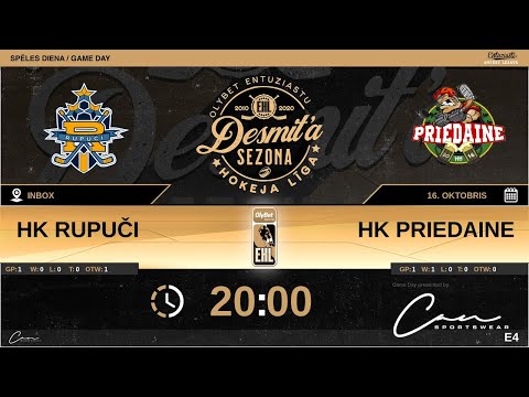 2020 10 16 HK Rupuči - HK Priedaine