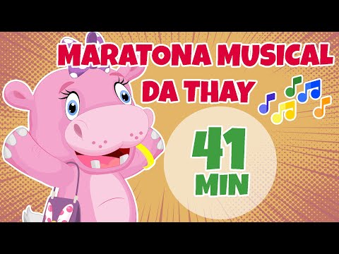 Maratona Musical da Thay - Giramille 41 min | Desenho Animado Musical