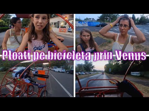 Hai cu noi la plimbare cu bicicleta prin statiunea Venus ca sa vezi ce tare ne-am udat!