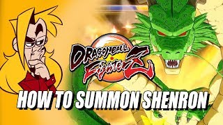 HOW TO SUMMON/ACTIVATE SHENRON: DragonBall FighterZ