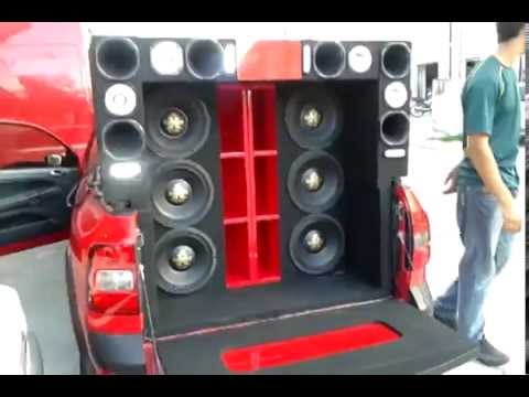 Saveiro Cross Malvada 6 Hammer 5.2 + 2 T35KW J.E Som