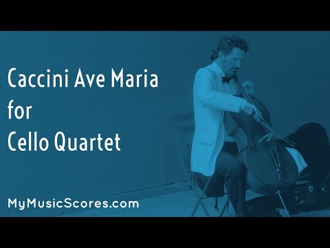 Caccini Ave Maria Cello Quartet