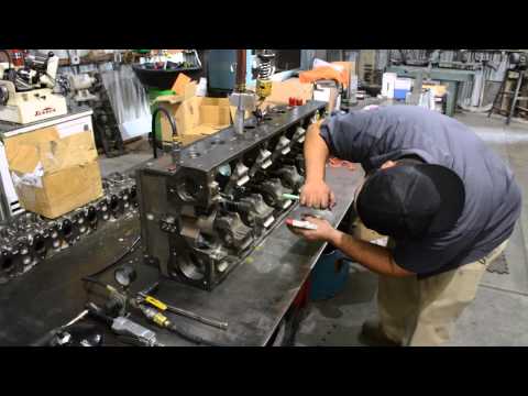 Cummins ISX Cylinder Head Inspection & Surfacing