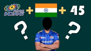 Cricket Quiz :- Guess The Players By Their Jersey Number ?????? NEW IPL QUIZ~ IPL2020