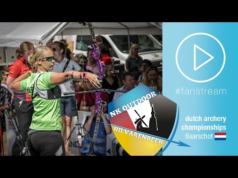 #FanStream: Sarina Laan v Sarah Kwaks – Recurve Women Bronze Final | Dutch Championships 2016