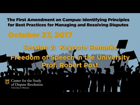 Center for the Study of Dispute Resolution 2017 Fall Symposium - Session 2