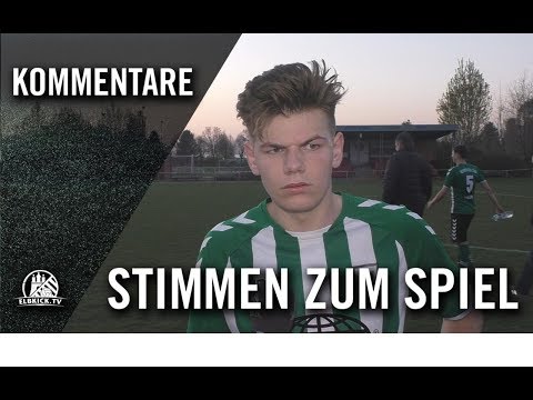 Die Stimmen zum Spiel | SV Rugenbergen – Wedeler TSV (21.Spieltag, Oberliga Hamburg)