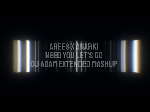 AREES x ANARKI - Need You Let's Go (DJ Adam Extended Mashup)
