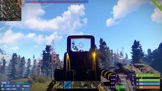 RUST ソロでヘリと戦ってみた いきなり編（注意！あわてています）