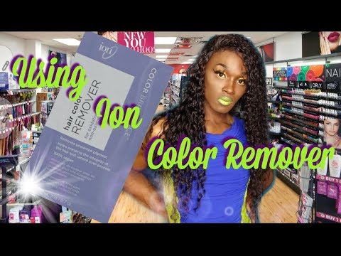 Using Ion Color Brilliance Color Remover/ Changing the...