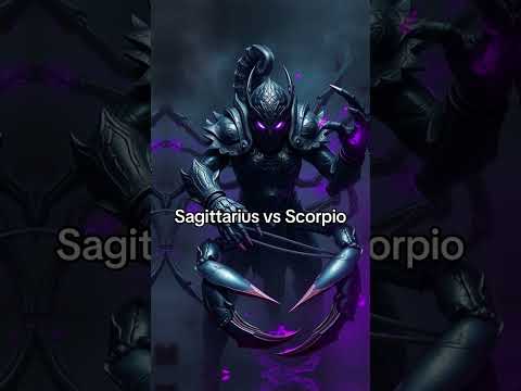 Sagittarius versus Scorpio #astrology #zodiacsigns #horoscope #zodiac #sagittarius #scorpio