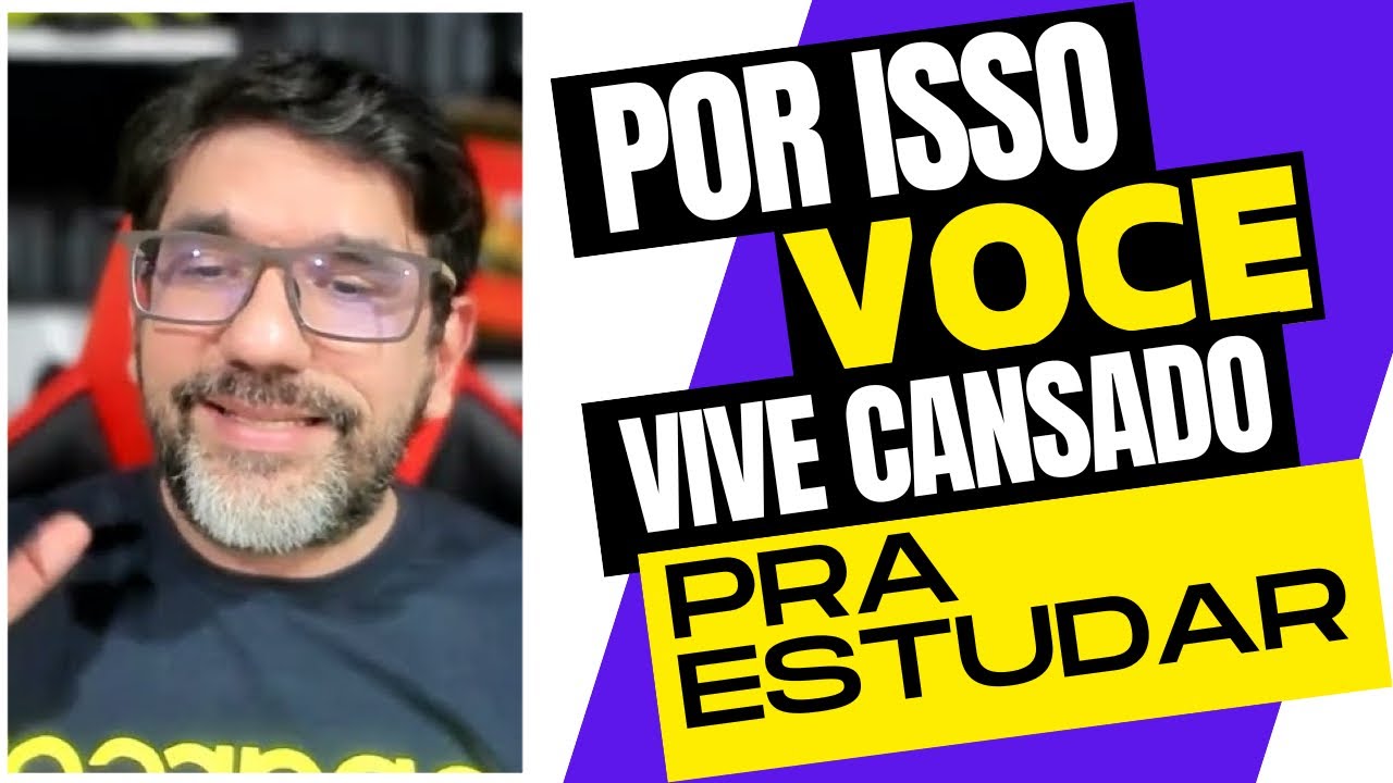🔴😱 COMO ESTUDAR SEM CANSAR (SEGUNDO A NEUROCIÊNCIA) = 3,9% + PERFORMANCE LIMPA 🔴