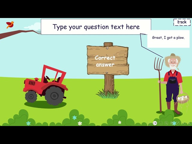 لعبة تفاعلية المزرعة(النسخة الإنجليزية) ppt