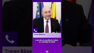 Băsescu îi critică pe liderii politici care au negociat în secret cu AUR #digi24 #știriledigi24