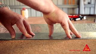 Sikaflex 252 structural adhesive demo