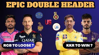 RR to Beat RCB ! KKR Officially OUT of IPL ? KKR vs CSK Preview | RCB vs RR Playing 11, Predictions