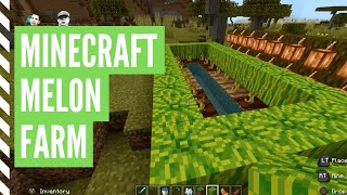 How To Grow MELONS In Minecraft [Minecraft Melon Farm]
