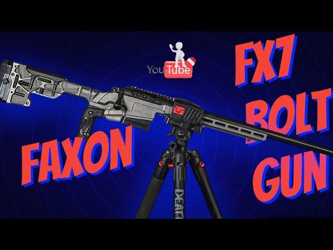 The new Faxon FX7 bolt action rifle chambered in 6.5 creedmoor! #boltgun #faxon #fyp