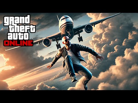Atterrare su un aereo in volo - GTA Online E58