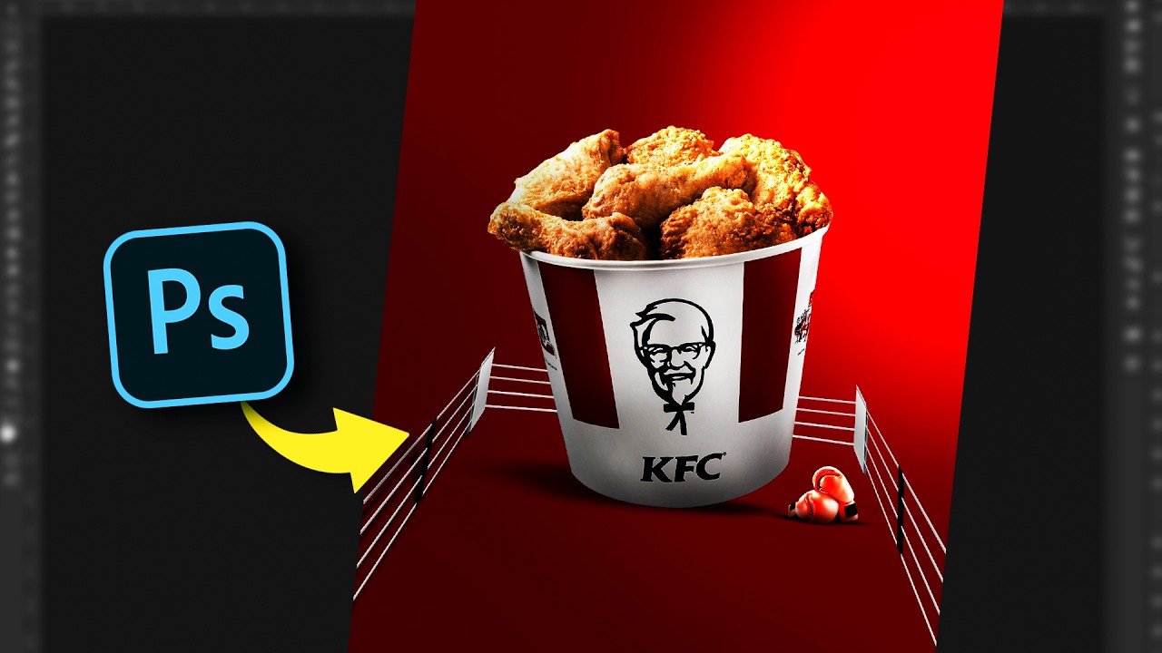 KFC Poster Design | Photoshop