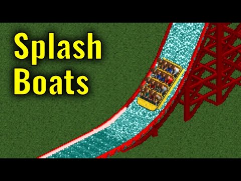 RCT2 Ride Overview - Splash Boats