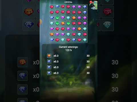 1xbet Crystal Game 1st strike 10× Win #gaming #1xgames #game #casino #crystal #crystals