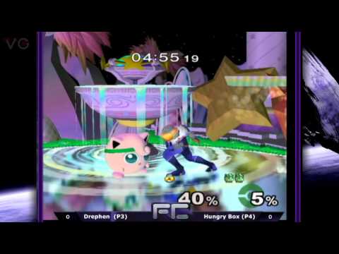 MELEE-FC 10R - Singles Bracket: Drephen (Sheik) vs. hungrybox (Jigglypuff) - SSBM