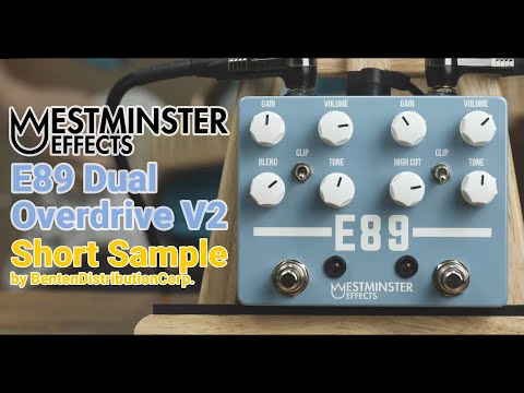Westminster Effects E89 Dual Overdrive - Blue image 6