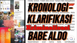 Download lagu BABE ALDO CLARIFICATION - THE TIMELINE OF HIS CRIMINALIZATION!! mp3 Download lagu BABE ALDO CLARIFICATION - THE TIMELINE OF HIS CRIMINALIZATION!! mp3