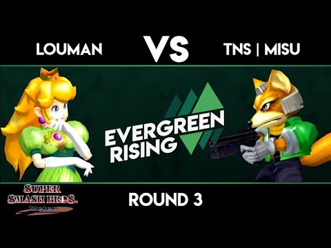 Evergreen Rising #6 - Louman vs TNS | Misu - Melee Winners Round 3