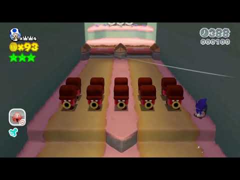 Super Mario 3D World 2-5 Speedrun - Time: 30 (TWR)