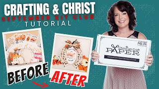 How to Make a Layered Fall Pumpkin Sign | Christian Craft Tutorial (Crafting & Christ Club)