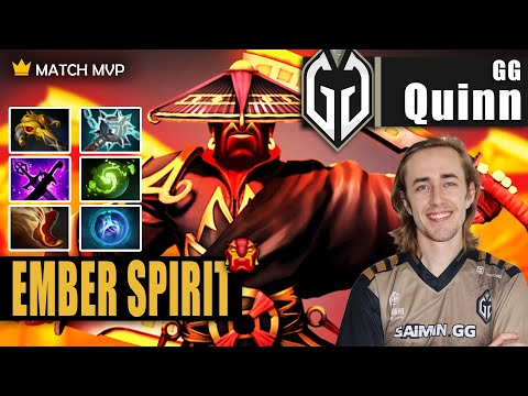 Ember Spirit Mid | GG.Quinn | 12-0 EMBER SPIRIT BUILD WIN MID WIN GAME | 7.32d Gameplay Highlight