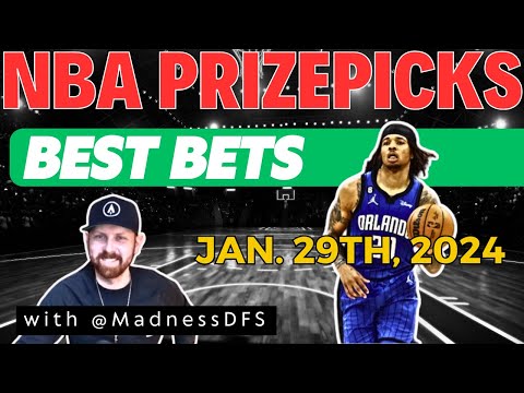 NBA PrizePicks | Player Props | Monday | 1/29/2024 | NBA Betting