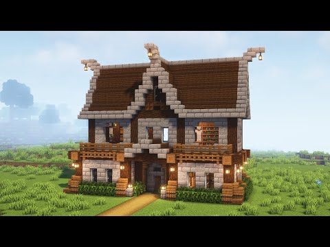 Minecraft: How to Build a Medieval House| Minecraft Tutorial