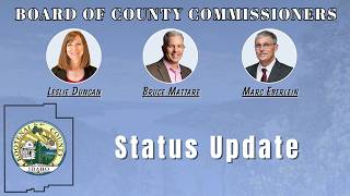 8/25/26 Board of County Commissioners: Status Update