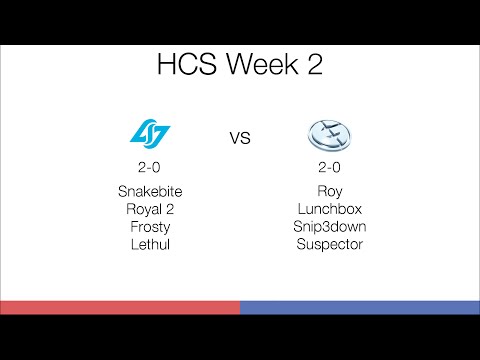 HCS Week 2 Highlights - CLG vs EG (Only Game 1 highlights available)