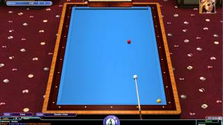 Virtual Pool 4 Online 3 cushion billiards challenge room