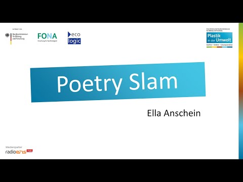 "Verbraucher:innen auf der Suche" | Poetry Slam mit Ella Anschein | Thementag: Plastik in der Umwelt