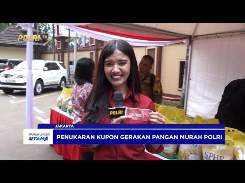 LIVE REPORT - GERAKAN PANGAN MURAH DIVISI HUMAS POLRI