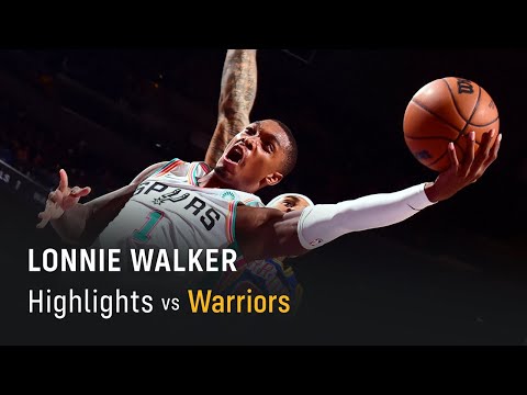 Lonnie Walker’s Highlights: 21 PTS, 4 REB, 2 STL, 1 AST at Warriors (04.12.2021)