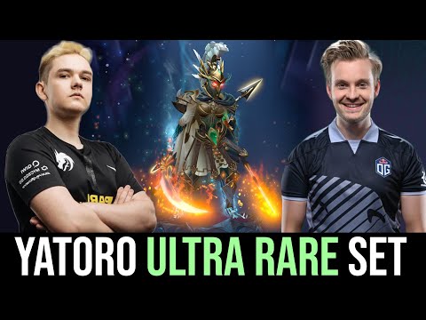 Yatoro new EPIC ULTRA RARE set + Arcana on Phantom Assassin