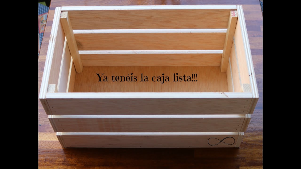 Cajas de madera calabó Bricolaje