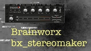 Video thumbnail for Mono to Stereo with Brainworx BX_Stereomaker Plugin Demo & Review by HomeTracks