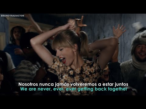 Taylor Swift - We Are Never Ever Getting Back Together (Taylor's Version) / Lyrics + Español / Video