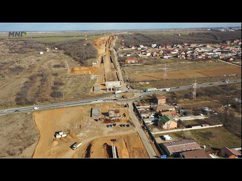 Drumul Expres Craiova Pitesti DX12 Tronson1 Tirrena Craiova Centura De Nord DN65F Ghercesti 24022022