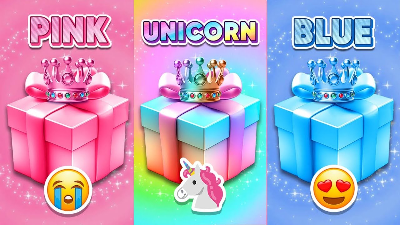 Choose Your Gift Box Challenge: Pick One Gift Box and Test Your Luck